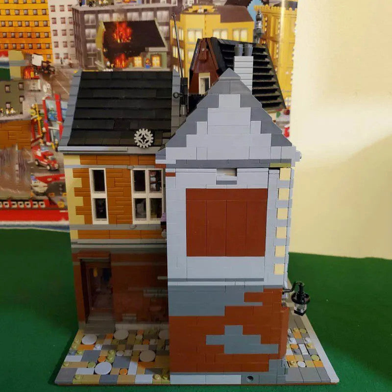 MOC Creator Expert City Corner Mall Store Bricks Toy 0919