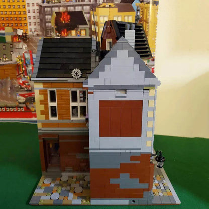 MOC Creator Expert City Corner Mall Store Bricks Toy 0919
