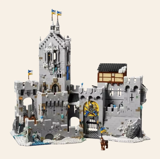NEW Black Hawk Castle Medieval Building Blocks Set Model Adults MOC Knights