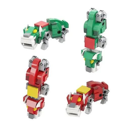NEW 716PCS Voltron Robot Mecha Building Blocks Display Set