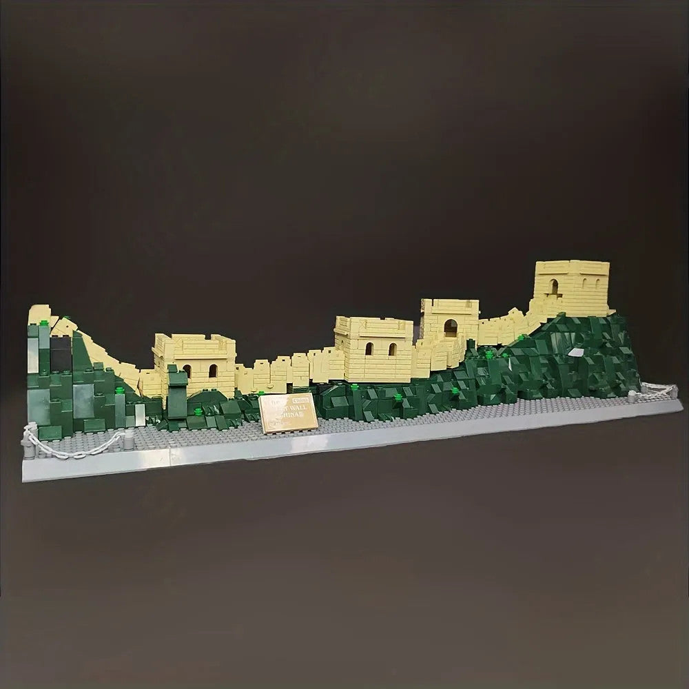MOC Architecture Great China Wall Bricks Toys