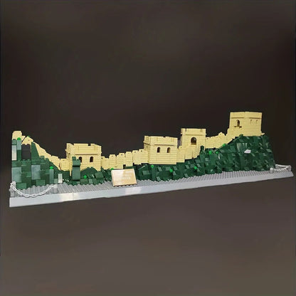 MOC Architecture Great China Wall Bricks Toys
