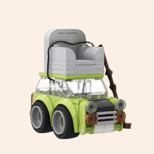 NEW Sofa Car Building Blocks Set Model Adults MOC Novelty Furniture Vehicle
