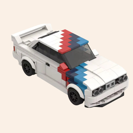 NEW Boxy Sports Car Building Blocks Set Model Adults MOC Classic Vehicle