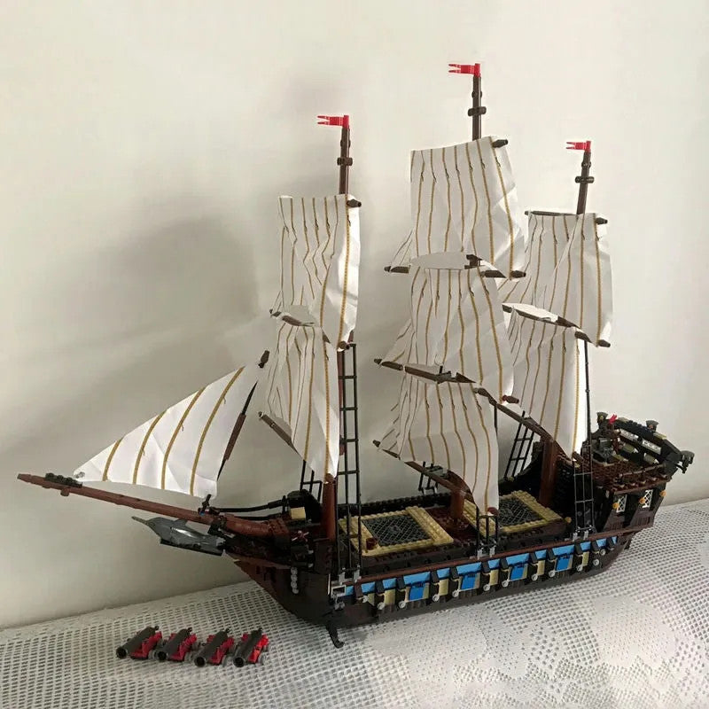 Movie Expert MOC Imperial Flagship Pirate Ship Bricks Toys