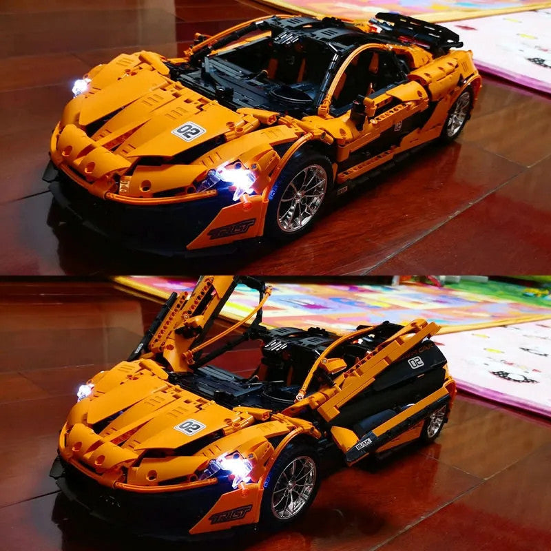 MOC McLaren P1 Hypercar Racing Car Bricks Toy 13090
