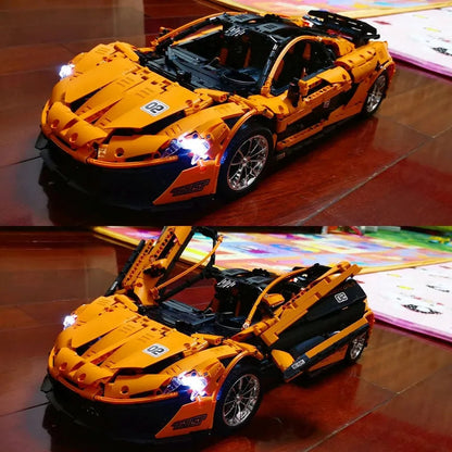 MOC McLaren P1 Hypercar Racing Car Bricks Toy 13090
