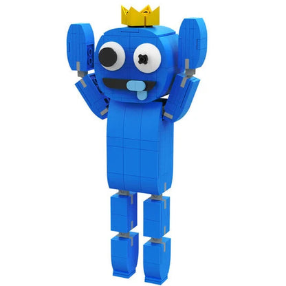 NEW 281PCS Rainbow Friends Blue Monster Building Blocks Figure