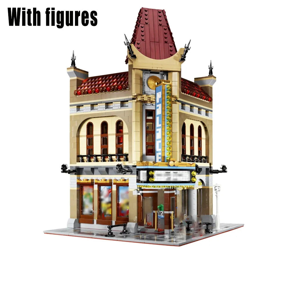 MOC Expert Creator City Palace Cinema Bricks Toy 15006