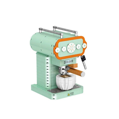 Creator MOC Coffee Machine MINI Bricks Toys 01008