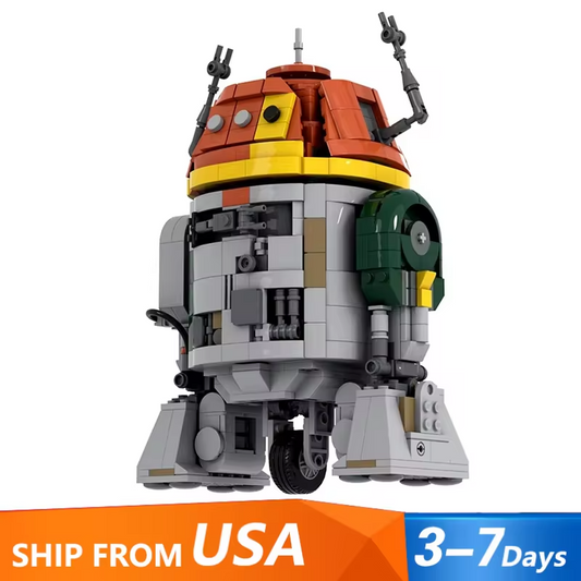 NEW 988PCS Star Wars Chopper Building Block Set With Instructions