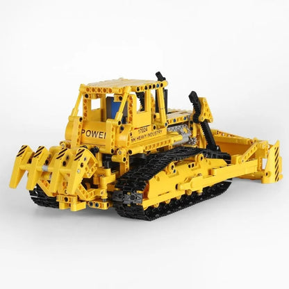 Tech MOC APP Bulldozer RC Caterpillar D8K Bricks Toy 17024
