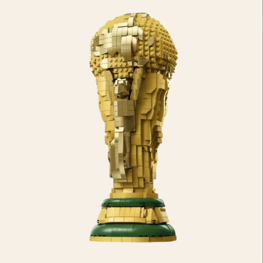 NEW FIFA World Cup Trophy Building Blocks Set 2842 pcs Adults Soccer Display
