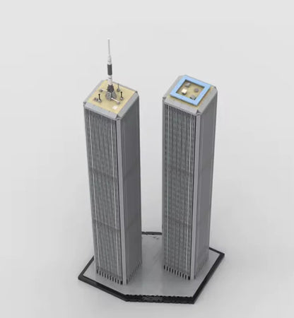 World Trade Center Twin Towers 1:800 Scale 2111