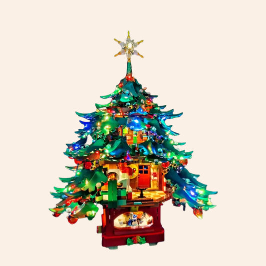 NEW Christmas Tree Light Kit ONLY LED Building Blocks Model Adults MOC Holiday