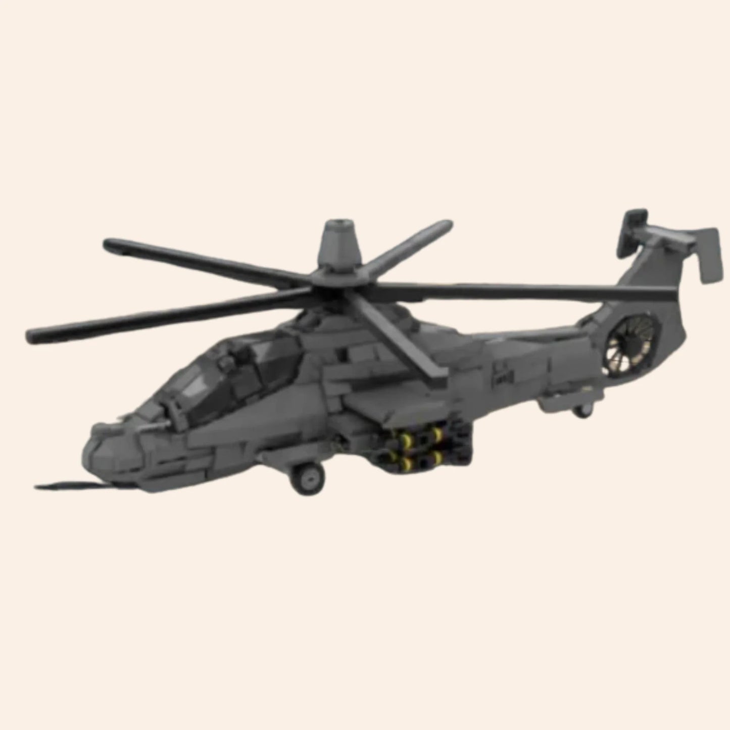 NEW RAH-66 Comanche Stealth Helicopter Military Building Blocks Set Adults MOC