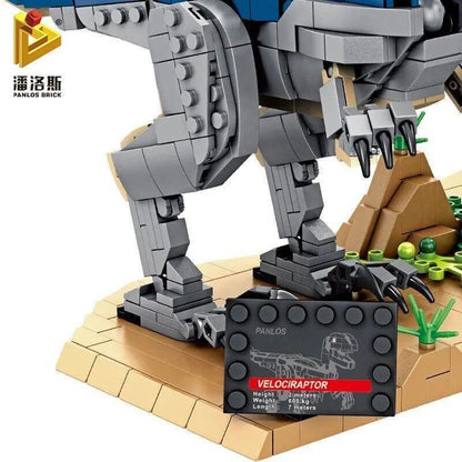 MOC Dinosaur World Velociraptor Bricks Toys 611003