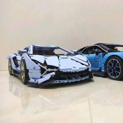 MOC 13056 APP RC Racing Car Lamborghini Hyper Bricks Toy