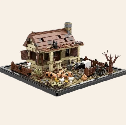 NEW Tornado Farm House Wizard Oz Building Blocks Set Model Adults MOC Display