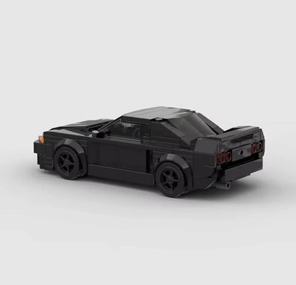 NEW Black Sports Car Building Blocks Set Model Adults MOC Supercar Racing