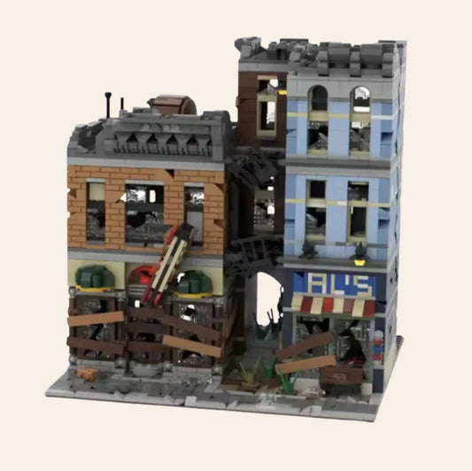 NEW Apocalypse Detective Office Building Blocks Set Zombie Survival Adults MOC