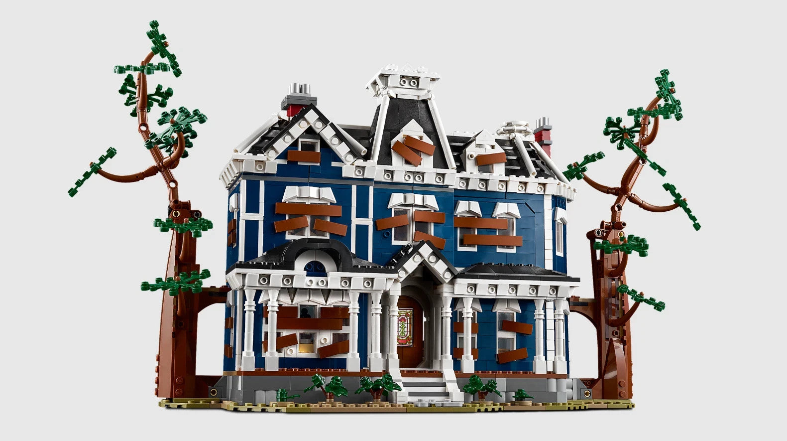 NEW 2593 PCS Stranger Things Creel House Building Block Set