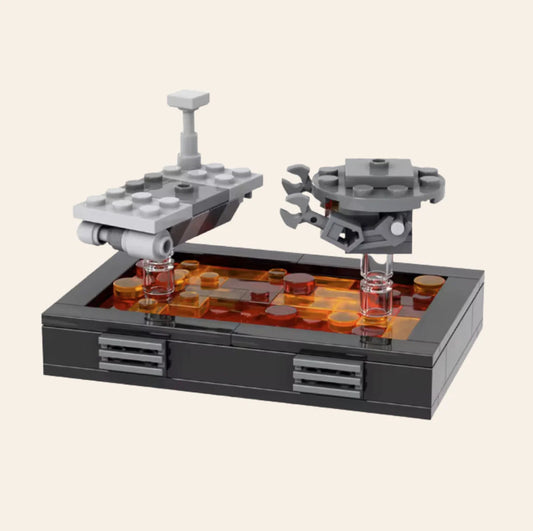 NEW Star Wars Mustafar Lava Duel Diorama Building Blocks Generic Set Adults