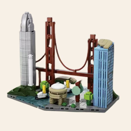 NEW San Francisco Skyline Architecture Building Blocks Set 565 pcs Adults