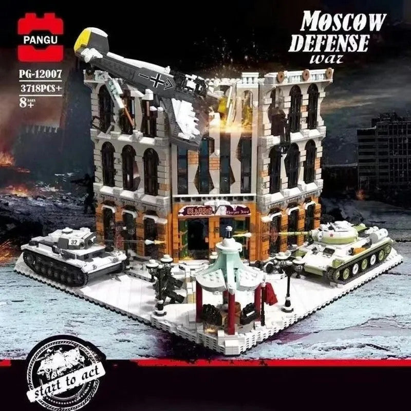 Creator Expert MOC Moscow Defense War Bricks Toy