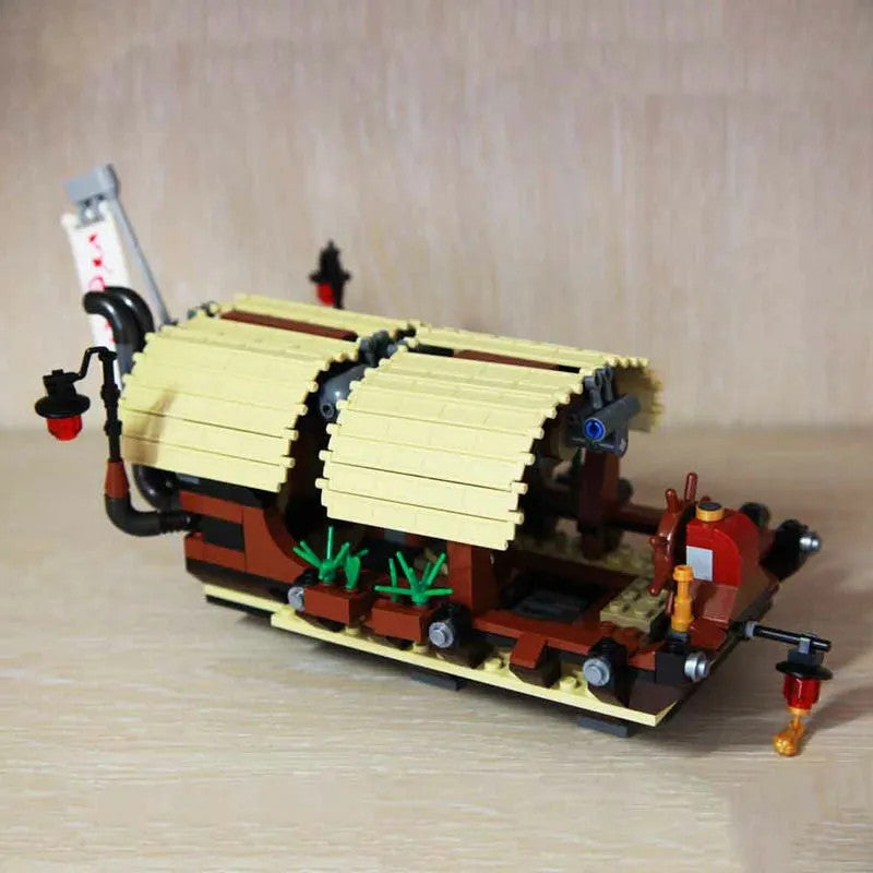 Movie Creative MOC Ninjago Destiny Bounty Ship Bricks Toy