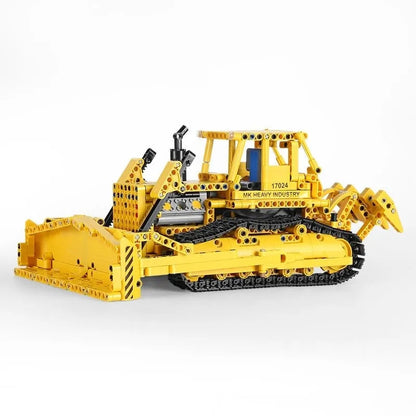 Tech MOC APP Bulldozer RC Caterpillar D8K Bricks Toy 17024