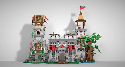 NEW 2568PCS Knight’s Fortress Building Blocks Set Medieval Castle MOC Model