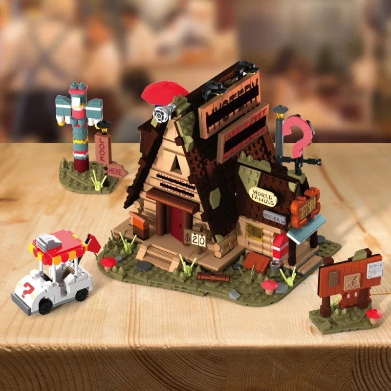 NEW 1125 PCS Gravity Falls Mystery Shack Building Block Movie Set - USA SHIPPING