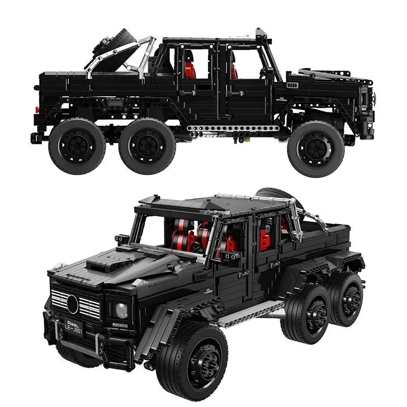 MOC Tech Off-Road LAND CRUISER AMG SUV Bricks Toy J901