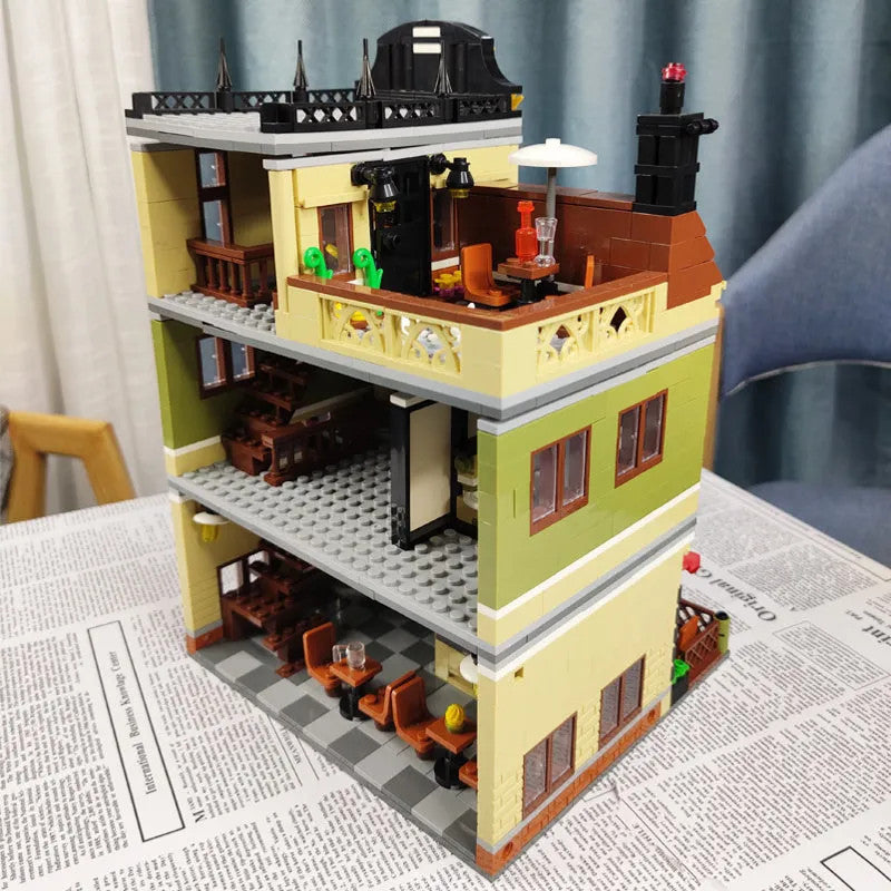 Creator Expert MOC City Chinese Restaurant Bricks Toys