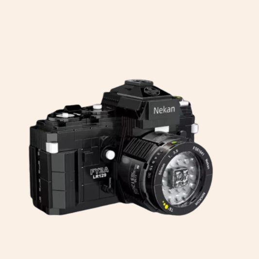 NEW Photography Camera Building Blocks Set Model Adults MOC DSLR Retro Photo