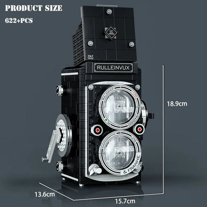 MOC Ideas Vintage Digital Retro Camera Bricks Toy 00847