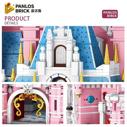 MOC Creative Expert Girl Princess Dream Castle Bricks Toy