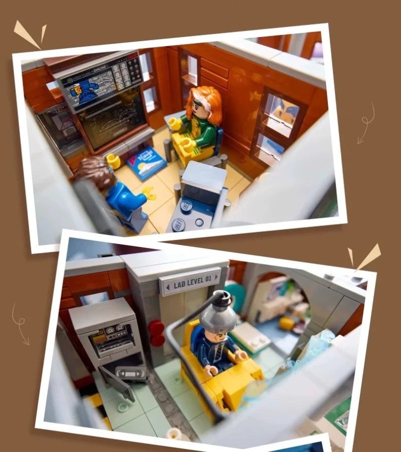 NEW 76294 X-Mansion Hero Base Building Block Set