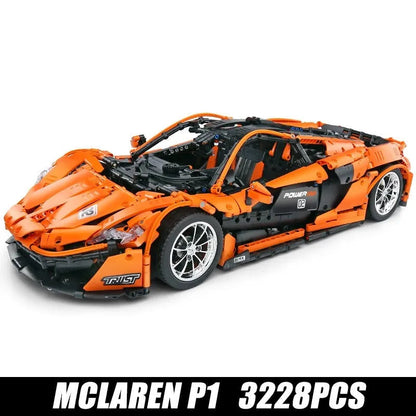 MOC McLaren P1 Hypercar Racing Car Bricks Toy 13090