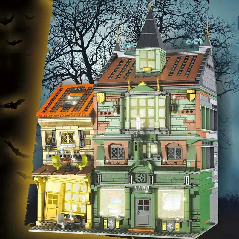 MOC Experts 16040 Harry Potter Magic Book Store Bricks Toy