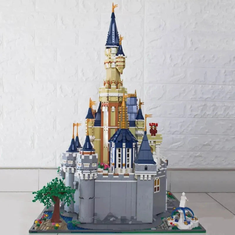MOC Creative Expert Girl Princess Paradise Castle Bricks Toy