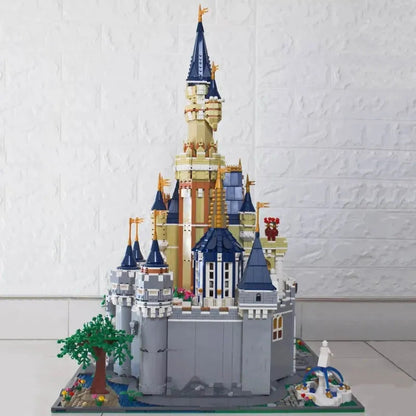 MOC Creative Expert Girl Princess Paradise Castle Bricks Toy