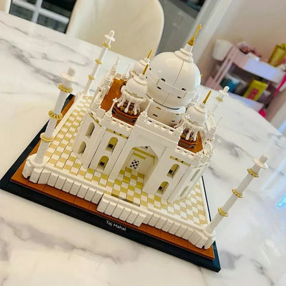 MOC Street Creator Experts Taj Mahal Bricks Kids Toys
