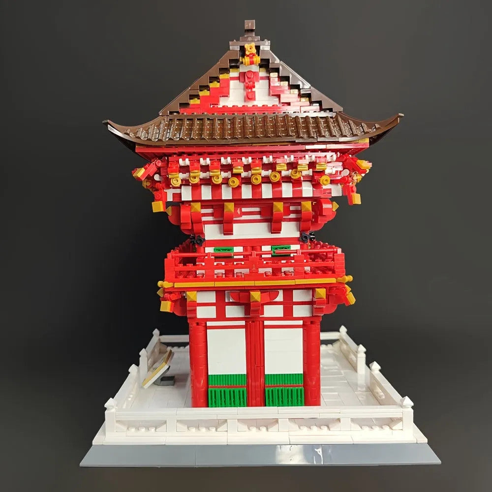 MOC Architecture Japanese City Temple Bricks Toys