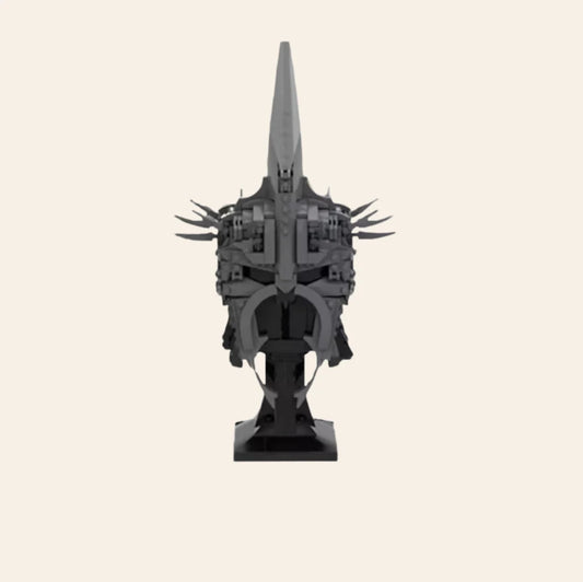 NEW LOTR Witch-King Nazgul Helmet Display Building Blocks Set Adults MOC