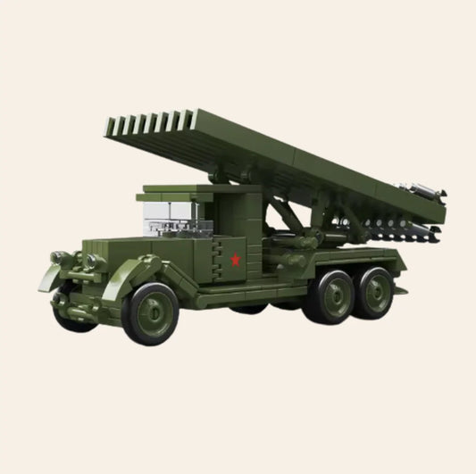 NEW BM-13 Katyusha Rocket Building Blocks Set Model Adults MOC WW2 Soviet Army