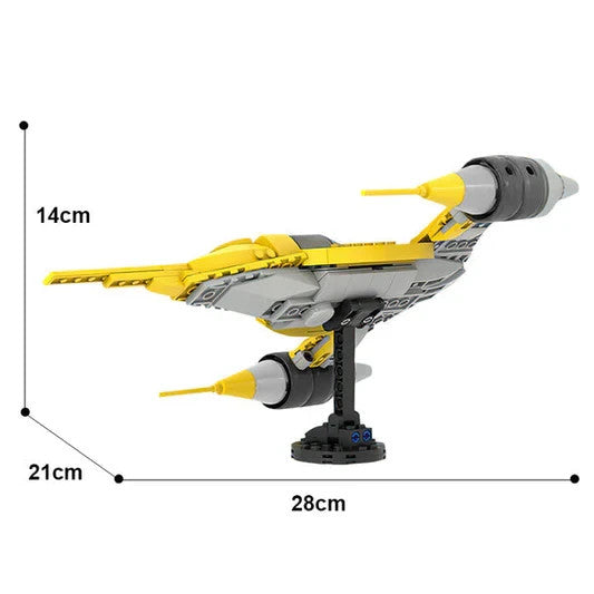 NEW 259PCS Star Wars Naboo N 1 Starfighter Midi Scale Building Blocks Set