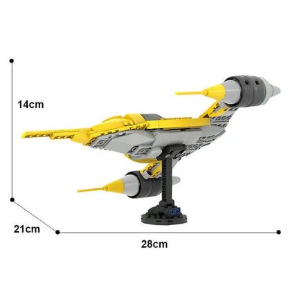NEW 259PCS Star Wars Naboo N 1 Starfighter Midi Scale Building Blocks Set