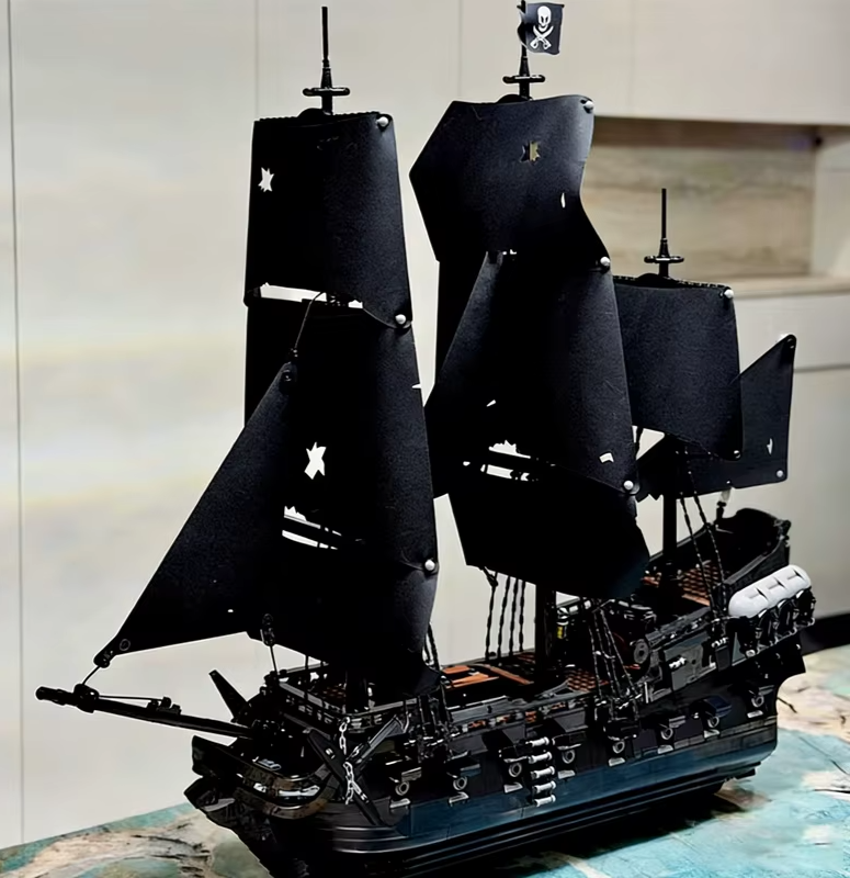 NEW 2025 2862 PCS Black Pearl Pirate Ship Unbranded Building Block Set